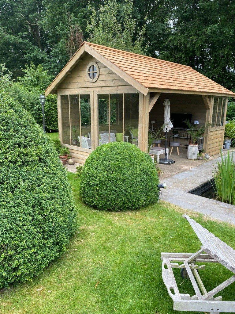 Puur genieten in eigen tuin